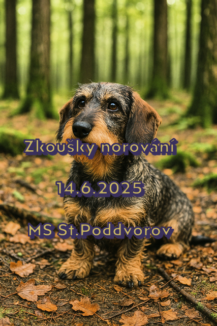 Zkoušky norování ZN 14.6.2025 -PROPOZICE
