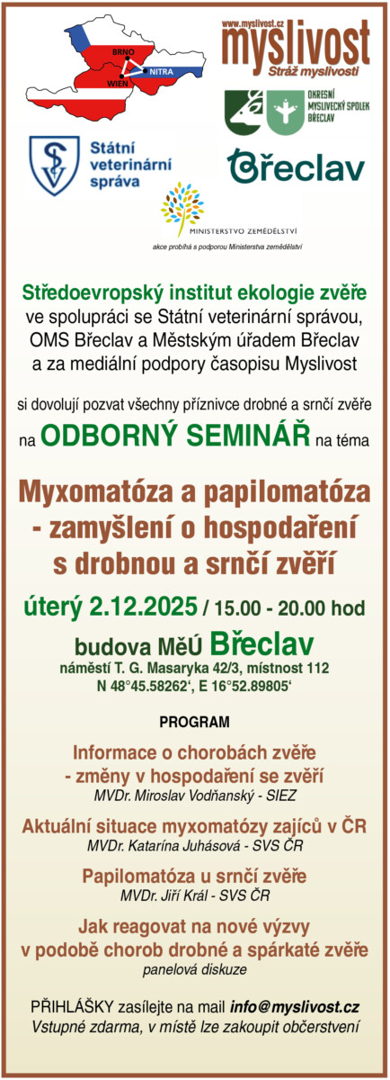 Pozvánka na odborný seminář